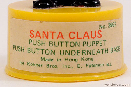 Santa Push Pupper
