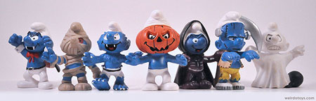 Halloween Smurfs