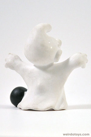 Ghostly Smurf